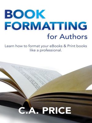 cover image of Book Formatting for Authors